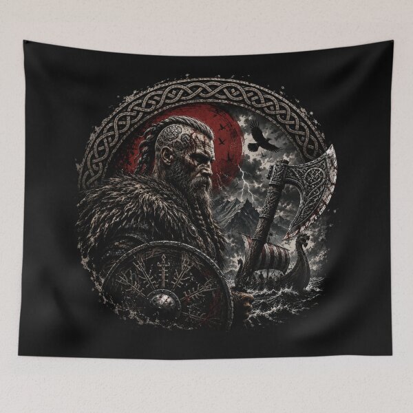 Item preview, Fierce Viking Warrior designed and sold by Thor-stone.
