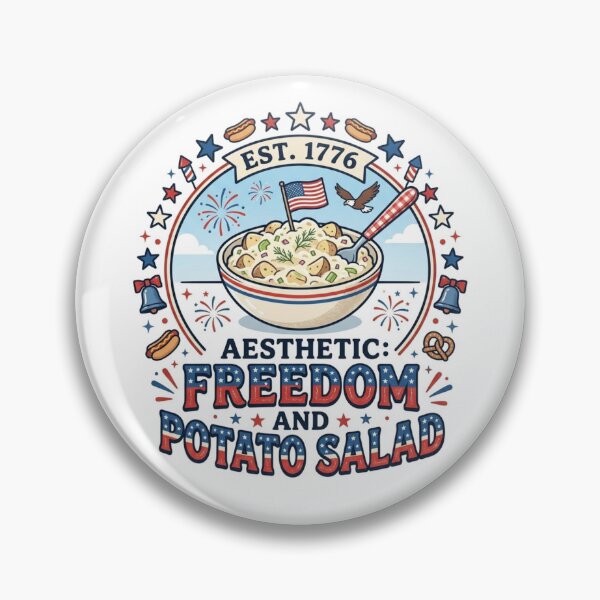 Item preview, Aesthetic: Freedom and Potato Salad designed and sold by 1st Choice Design.