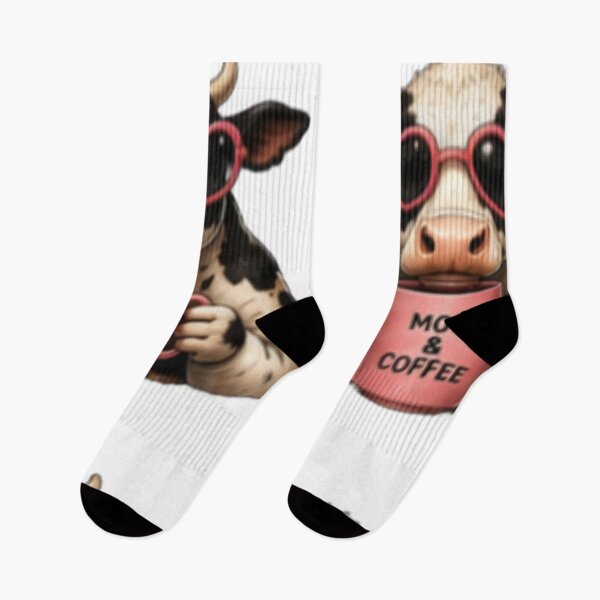 Item preview, Moo and Coffee Cute Cow Lover Design designed and sold by DailyDoodlesBySumbul.