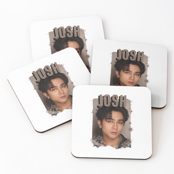Item preview, SB19 Josh Kings of P-pop Filipino in Monochrome Black and White Collage Art Design designed and sold by HELL0WBELLO.