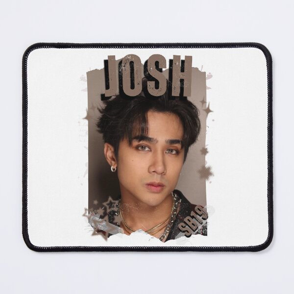 Item preview, SB19 Josh Kings of P-pop Filipino in Monochrome Black and White Collage Art Design designed and sold by HELL0WBELLO.