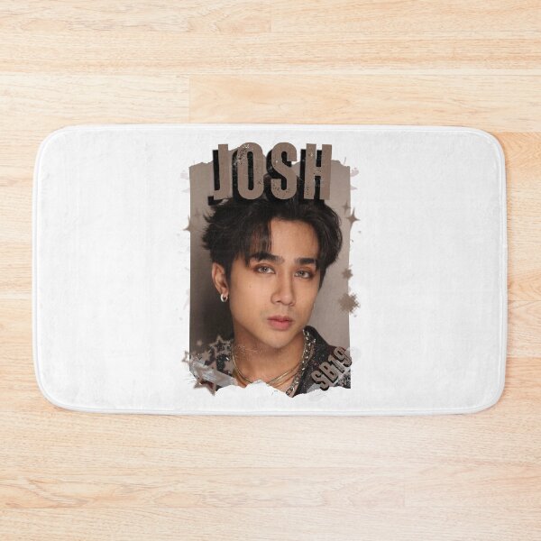 Item preview, SB19 Josh Kings of P-pop Filipino in Monochrome Black and White Collage Art Design designed and sold by HELL0WBELLO.