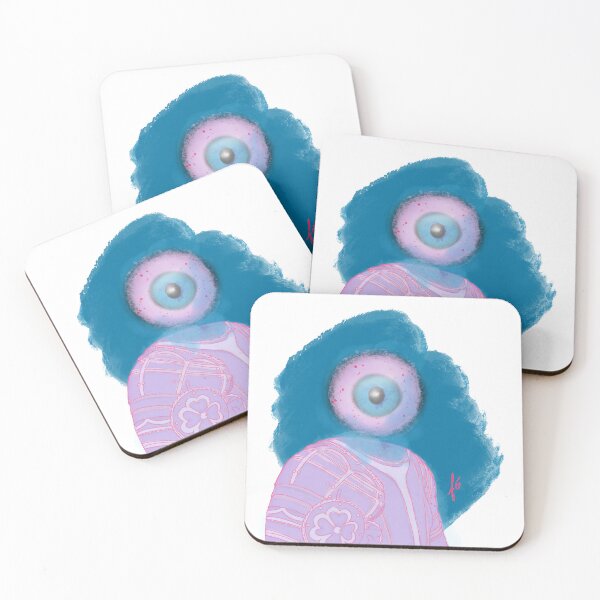 Item preview, A strange blue knight's eye designed and sold by mousse-tache.