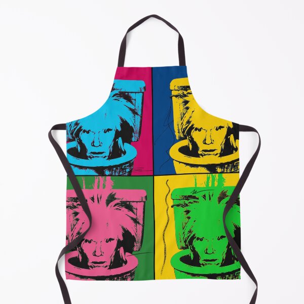 Item preview, Andy Warhol Skibidi Toilet Pop Art designed and sold by simdragonart.