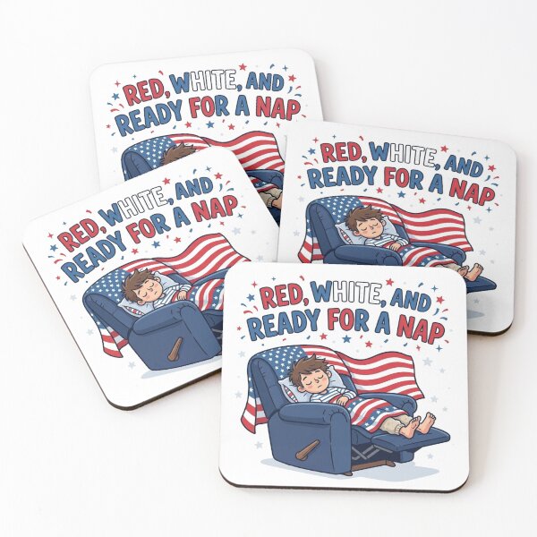Item preview, Red, White, and Ready for a Nap designed and sold by 1st Choice Design.