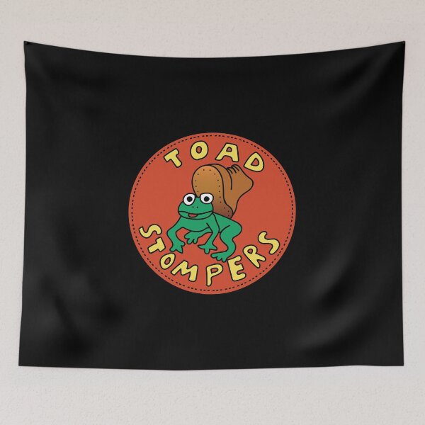 Item preview, Hell Comes To Frogtown - Toad Stomper Badge designed and sold by ScrambledBrain.