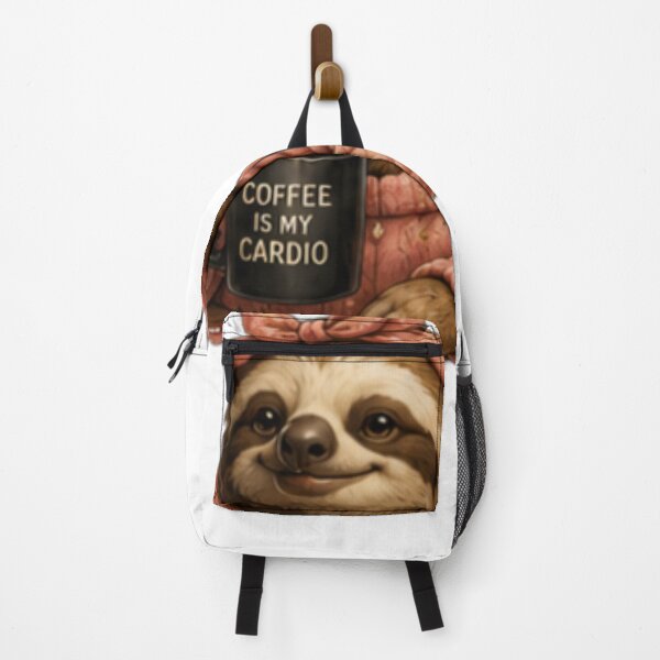 Item preview, Coffee Is My Cardio Sloth designed and sold by DailyDoodlesBySumbul.
