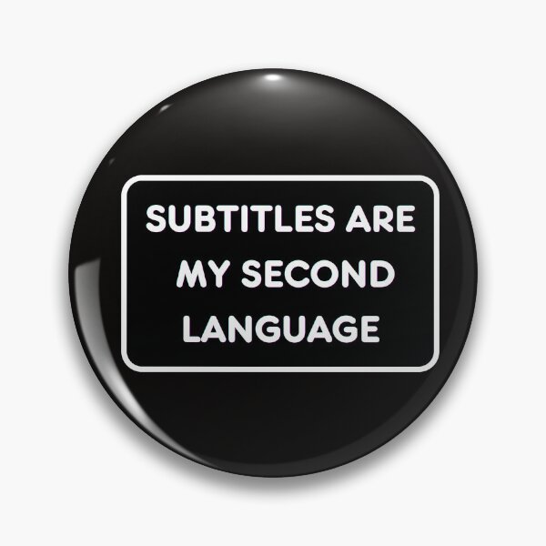 Item preview, Subtitles Are My Second Language K-Drama designed and sold by fatoshisme.