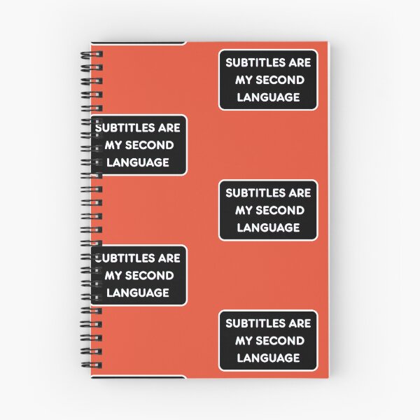 Item preview, Subtitles Are My Second Language K-Drama designed and sold by fatoshisme.