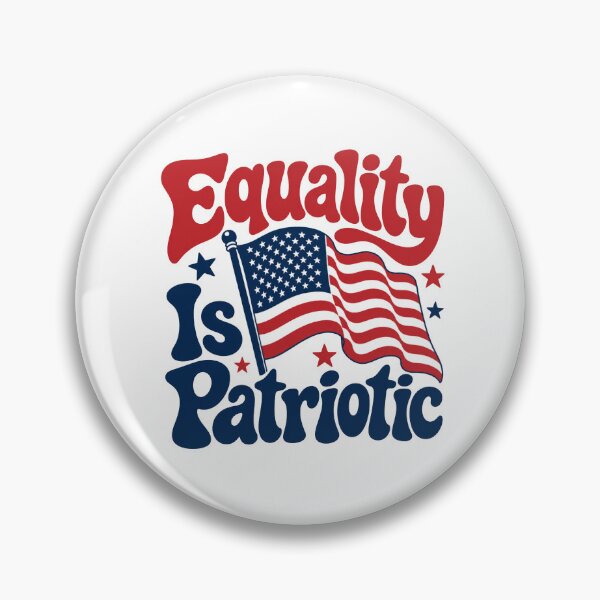 Item preview, Equality Is Patrotic designed and sold by GrooveAndGlow.