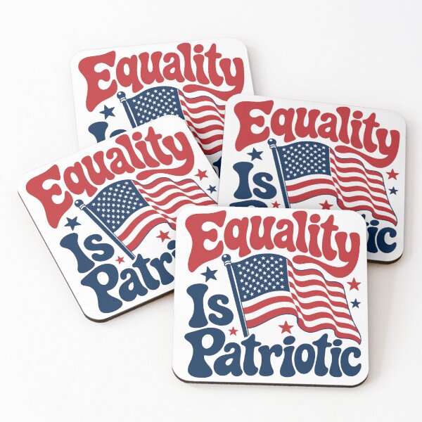 Item preview, Equality Is Patrotic designed and sold by GrooveAndGlow.