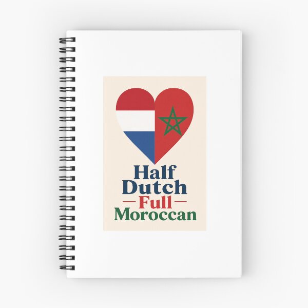 Item preview,  Half Dutch Full Moroccan Morocco Diaspora Pride Flag Football designed and sold by BledThreads.