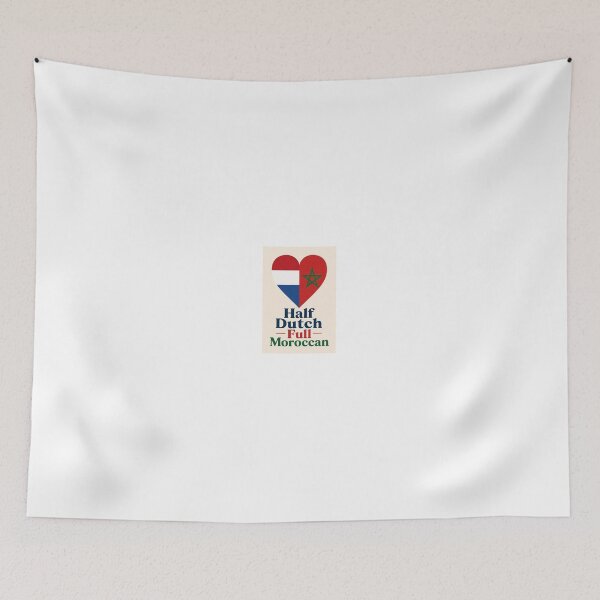 Item preview,  Half Dutch Full Moroccan Morocco Diaspora Pride Flag Football designed and sold by BledThreads.