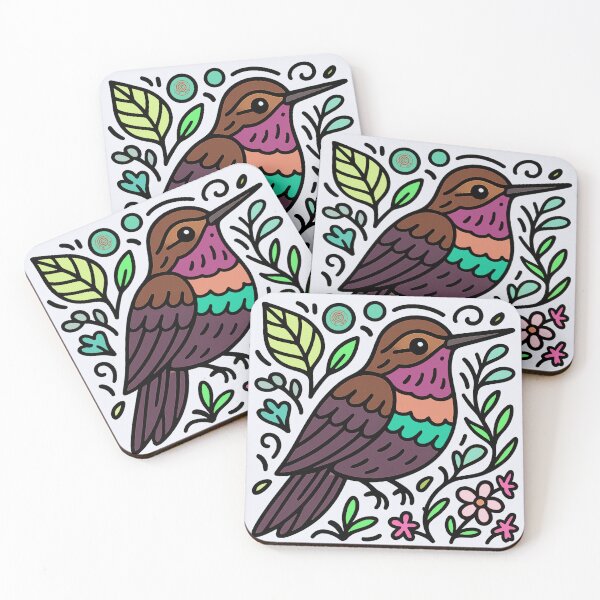 Item preview, No. 5 Paramuno Hummingbird: Iridescent Guardian of the Andean Páramo designed and sold by DianaAlunaImage.