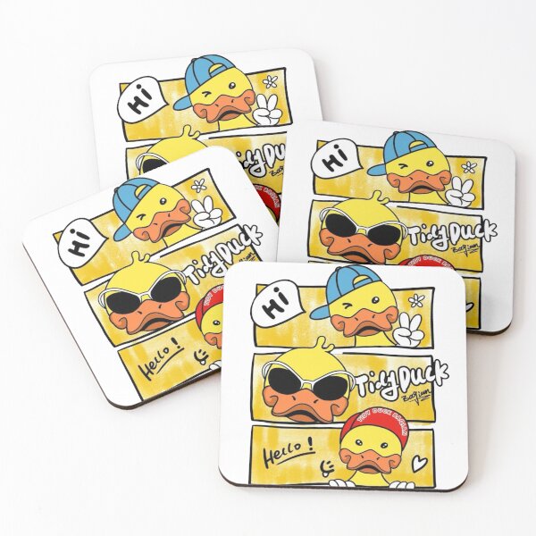 Item preview, Cute Cool Duck Cartoon Aesthetic designed and sold by Taleandthread.