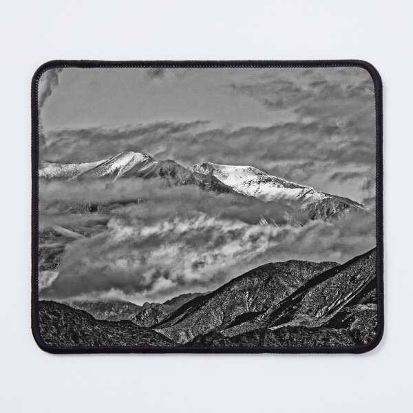 Item preview, Nevado de Cachi Salta – Mountain Snow Clouds Andes Argentina Black and White Photo Altitude designed and sold by Keltoi-art.