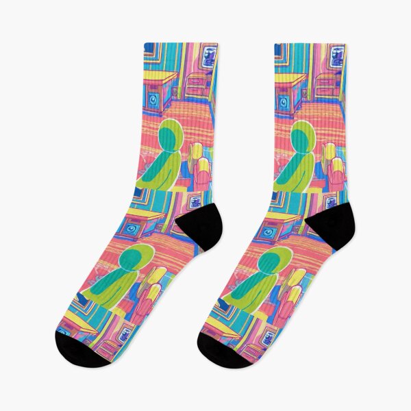 Item preview, Art - Abstract digital art, Psychedelic domestic interior designed and sold by Reverso-Design.