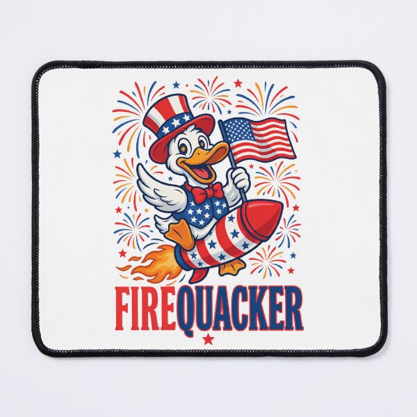 Item preview, FireQuacker Patriotic 4th Of July designed and sold by EfiKrios.