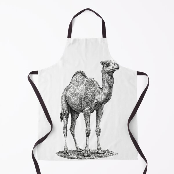 Item preview, Realistic high detail black and white camel designed and sold by Minimalisticaly.