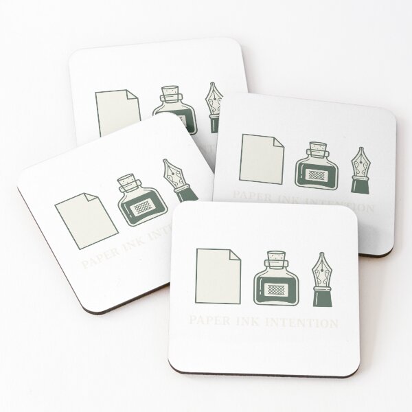 Item preview, Paper Ink Intention Postal Typography designed and sold by GoverArt.