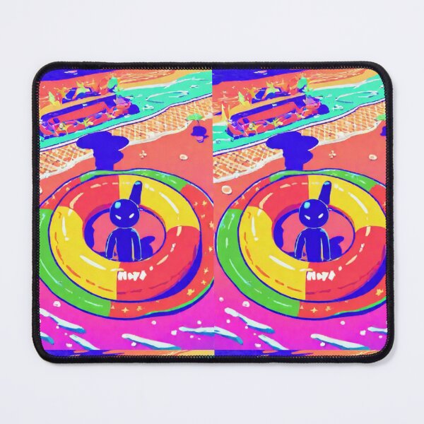 Item preview, Art - Absurdist Graphic Work, Dreamlike Float in Saturated Palette designed and sold by Reverso-Design.