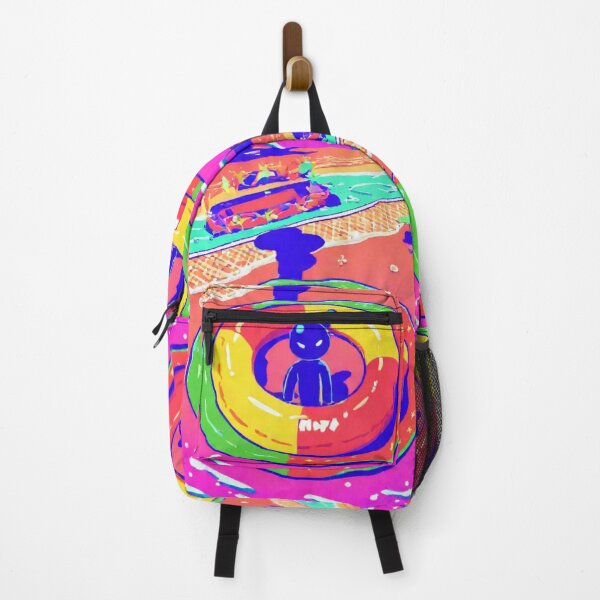 Item preview, Art - Absurdist Graphic Work, Dreamlike Float in Saturated Palette designed and sold by Reverso-Design.