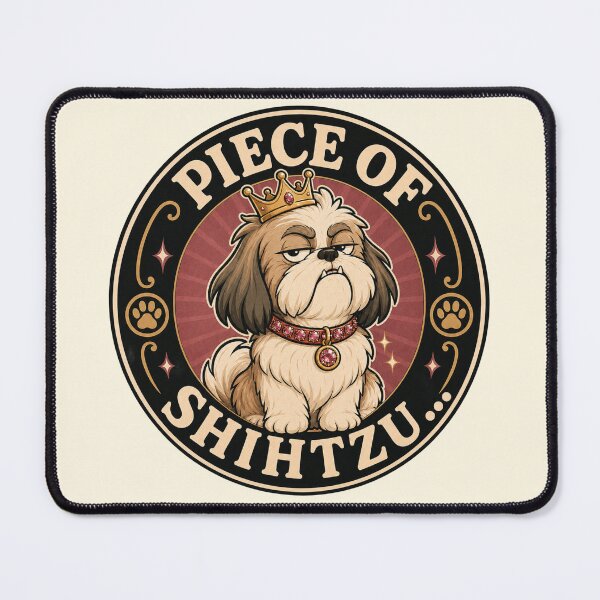 Item preview, Piece of Shihtzu Funny Shih Tzu Dog Pun Gift designed and sold by Anyshca.