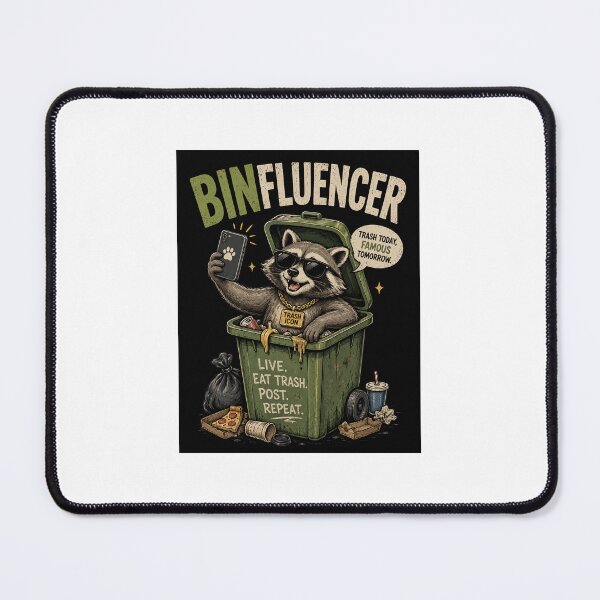 Item preview, Binfluencer designed and sold by Little shop of humour.