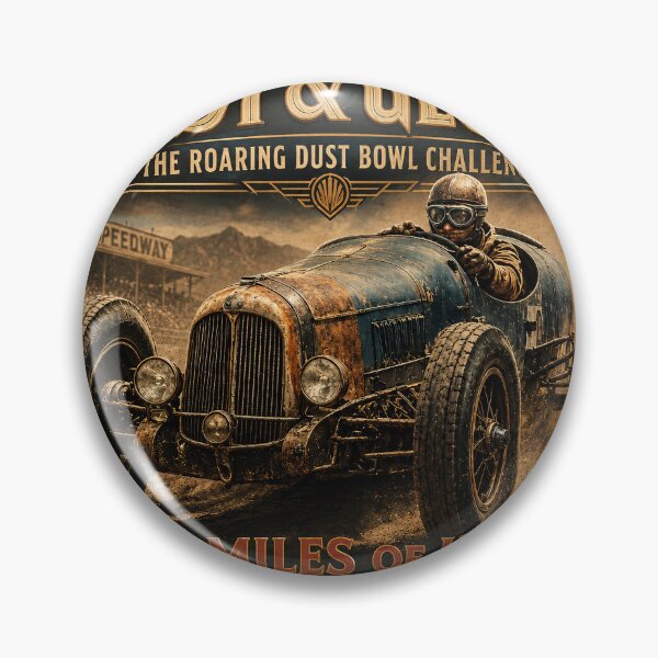 Item preview, Dust & Glory Vintage Racing Poster 1932 designed and sold by thirtyonestars.