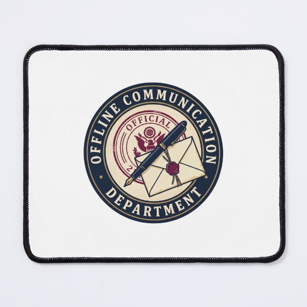 Item preview, Offline Communication Department Postal Typography designed and sold by GoverArt.