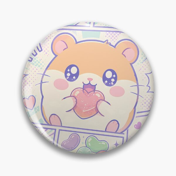 Item preview, Kawaii Hamster Gummies Comic Panels designed and sold by Gift Phrase Studio.
