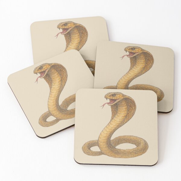 Item preview, Cobra – animal illustration designed and sold by JOANNASKAH.