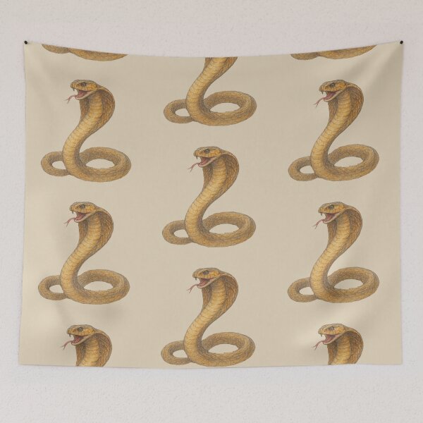 Item preview, Cobra – animal illustration designed and sold by JOANNASKAH.