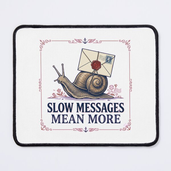 Item preview, Slow Messages Mean More designed and sold by GoverArt.