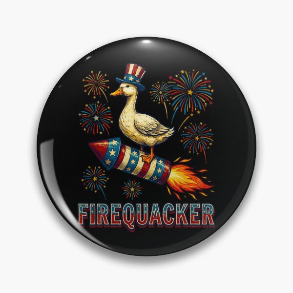 Item preview, FireQuacker Patriotic 4th Of July designed and sold by EfiKrios.