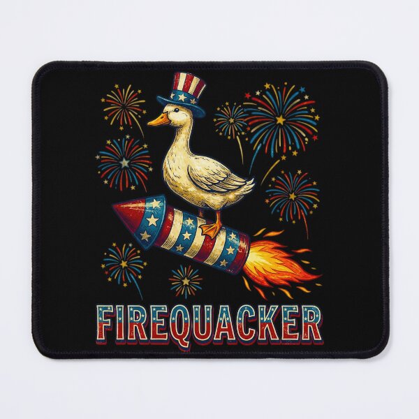 Item preview, FireQuacker Patriotic 4th Of July designed and sold by EfiKrios.