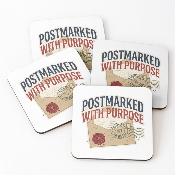 Item preview, Postmarked With Purpose Postal Typography designed and sold by GoverArt.