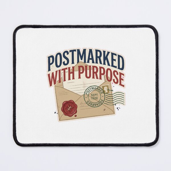 Item preview, Postmarked With Purpose Postal Typography designed and sold by GoverArt.