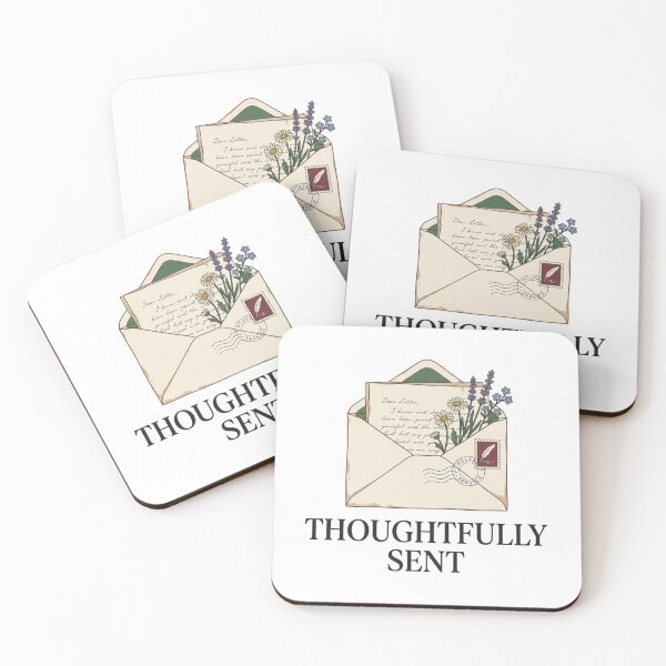 Item preview, Thoughtfully Sent Postal Typography designed and sold by GoverArt.