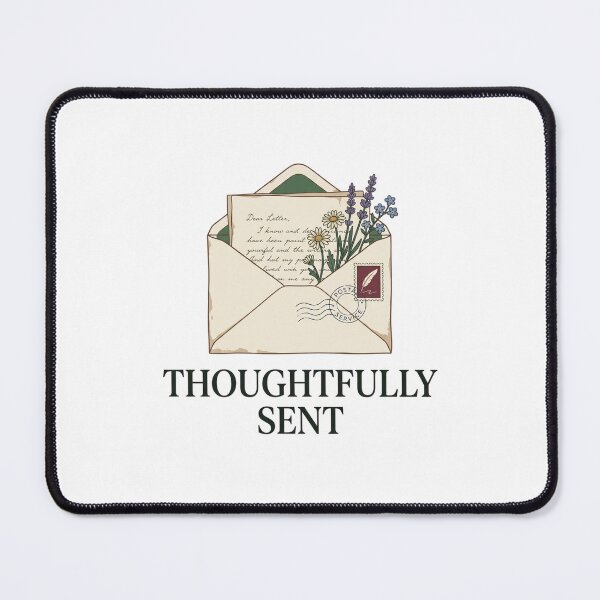 Item preview, Thoughtfully Sent Postal Typography designed and sold by GoverArt.