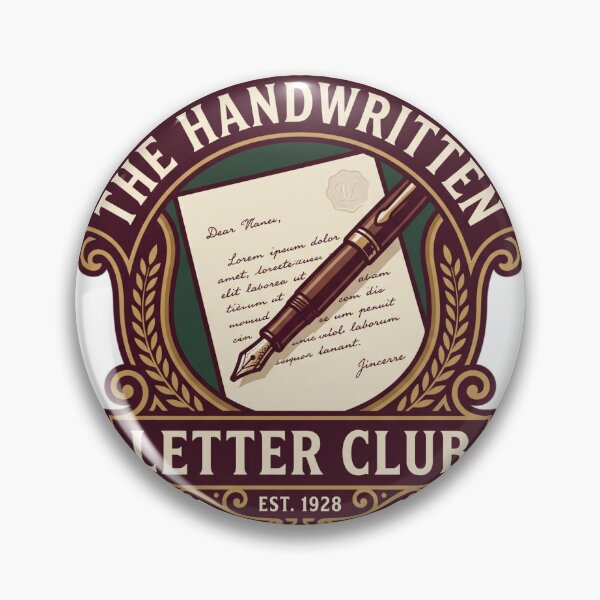 Item preview, The Handwritten Letter Club designed and sold by GoverArt.