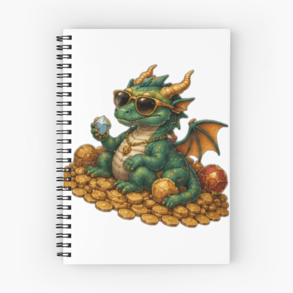 Item preview, Baby Dragon Treasure Hoard designed and sold by DailyDoodlesBySumbul.