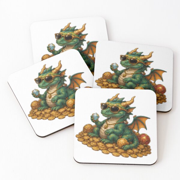 Item preview, Baby Dragon Treasure Hoard designed and sold by DailyDoodlesBySumbul.