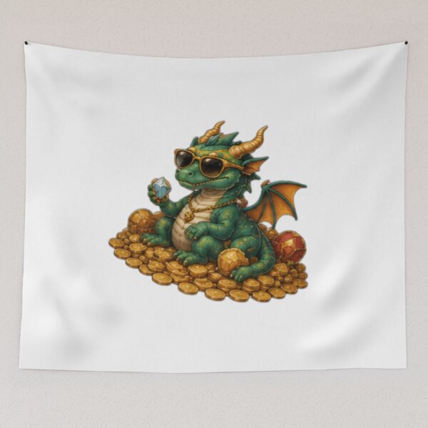 Item preview, Baby Dragon Treasure Hoard designed and sold by DailyDoodlesBySumbul.