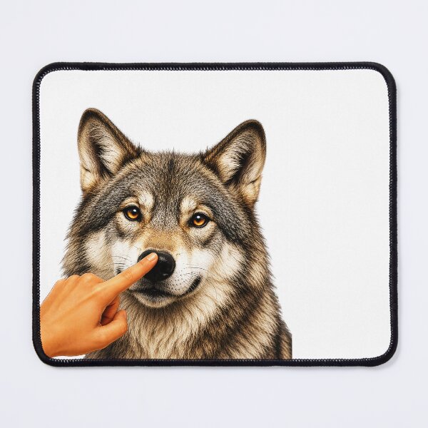 Item preview, ⭐ BOOP THE SNOOT COLLECTION ⭐ – WOLF – Every Snoot Deserves a Boop designed and sold by WheelieGdArt.