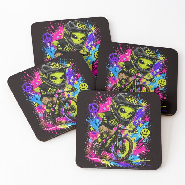 Item preview, ALIEN DYNAMIX - MOUNTAIN BIKER designed and sold by stuph4kewlkidz.