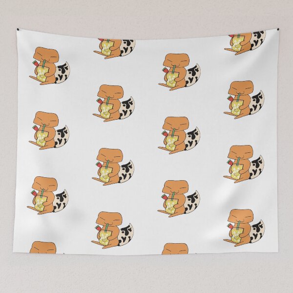 Item preview, Tangy the Leopard Gecko Summer Strawberry Lemonade designed and sold by Tangy Doodles.