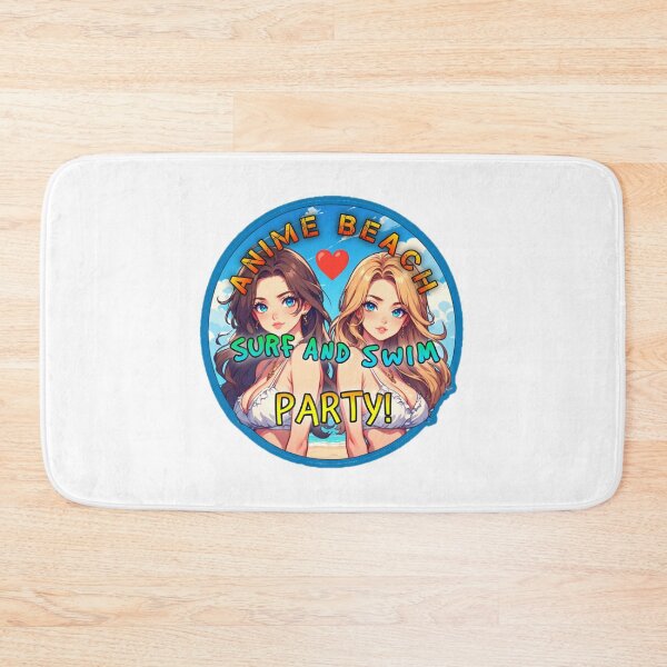 Item preview, Anime Beach Surf And Swim Party! designed and sold by Giulivo Store Graphic.