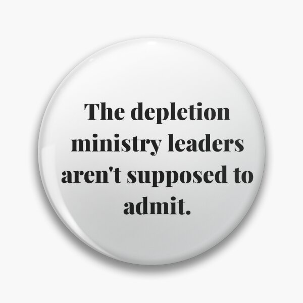 Item preview, The depletion ministry leaders aren't supposed to admit. | ReDefined Mission designed and sold by Redefined Mission’s Official Merchandise .