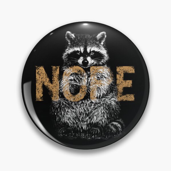 Item preview, Nope Raccoon | Worn Wild designed and sold by Inkversed.